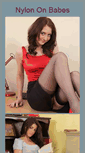 Mobile Screenshot of nylononbabes.com